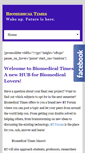 Mobile Screenshot of biomedicaltimes.com